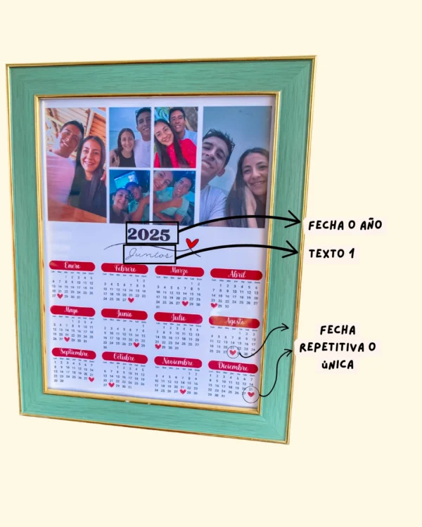 Cuadro Diseño Calendario - Imagen 2