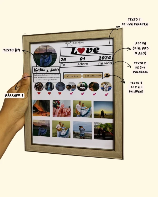 Cuadro Diseño Perfil de Instagram - Imagen 2