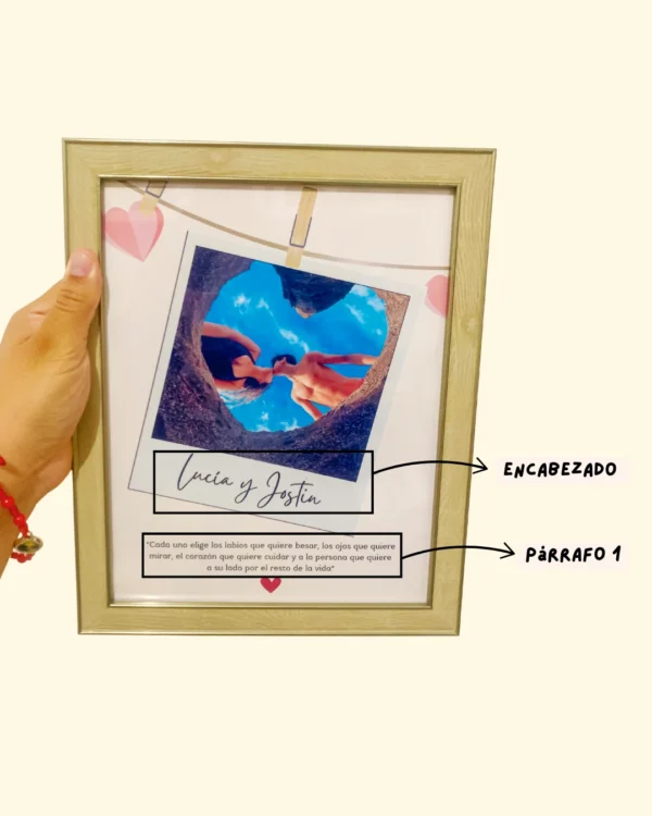 Cuadro Diseño Polaroid - Imagen 2