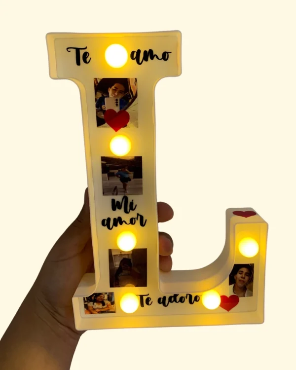 Caja con Letra Led - Imagen 2