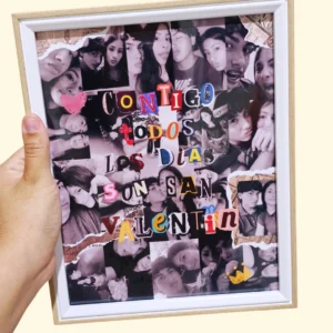 Cuadro Diseño Recortes Aesthetic