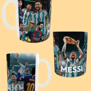 Taza Sublimada Diseño Messi