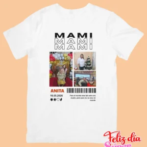 Camisa Sublimada Diseño Juvenil para Mamá