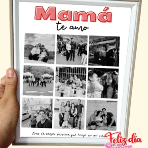 Cuadro Diseño Collage Mamá