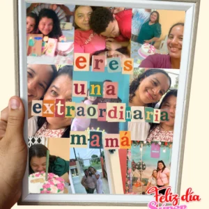 Cuadro Diseño Retro Mamá